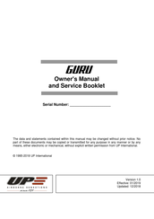 UP GURU Owner's Manual