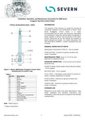 Severn 3000 Series Installation, Operation And Maintenance Instructions