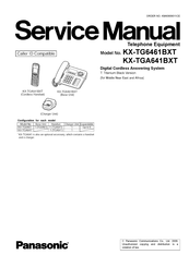 Panasonic KX-TG6461 Service Manual