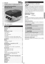 krom schroeder IC 40 Operating Instructions Manual