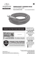 SNOWJOE FIBERJACKET AJFJH50-58-PRO Operator's Manual