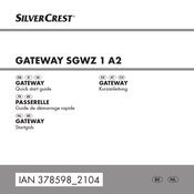 Silvercrest 378598 2104 Quick Start Manual
