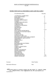 Shaw SADP Manual