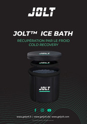 JOLT ICE BATH Instruction Manual