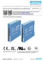 Ziehl MS220KA Operating Manual