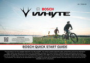 Bosch Whyte E504,5,6 Quick Start Manual