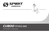 Spirit Commercial CU800 Owner's Manual