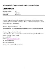 Megmeet MV600J6B-4T5.5 User Manual