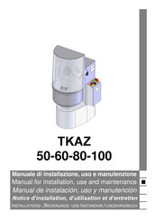 GGM gastro TKAZ50 Manual For Installation, Use And Maintenance
