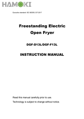 HAMOKI DGF-D13L Instruction Manual