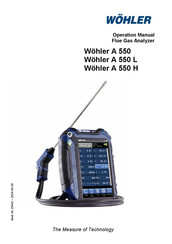 Wöhler A 550 L Operation Manual