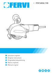 Fervi FFSF14003A-110K Original Instructions Manual
