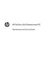 HP Pavilion dv6 Entertainment PC Maintenance And Service Manual