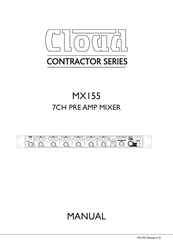 Cloud MX155 Manual