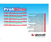 Gisowatt ProfiClean PC 80 TOOLS airtech Instruction Manual