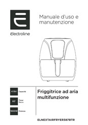 Electroline ELNEXTAIRFRYER387BTR Instruction Manual