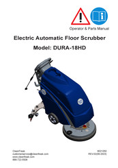 Trusted Clean DURA-18HD Operator's & Parts Manual