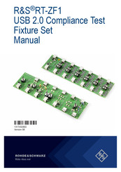 R&S RT-ZF1 Manual