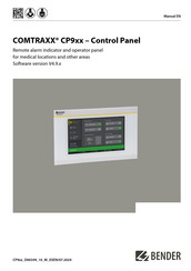 Bender COMTRAXX CP9 Series Manual