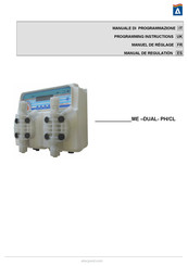 atecpool ME-DUAL-PH/CL Programming Instructions Manual