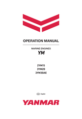 Yanmar YM Series Operation Manual