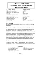 Fireray 2000 EExd Installation Manual