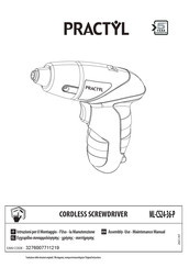 practyl 3276007711219 Assembly, Use, Maintenance Manual