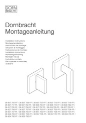 Dornbracht 36 608 715-FF Installation Instructions Manual