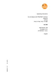 IFM AL1303 Operating Instructions Manual