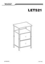 Songmics VASAGLE LET521 Manual
