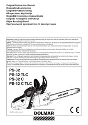 Dolmar PS-32 C Original Instruction Manual
