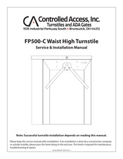 Controlled Access FP500-C Service & Installation Manual
