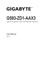 Gigabyte G593-ZD1-AAX3 User Manual