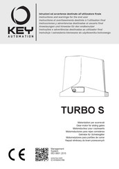 Key Automation TUS62 Instructions And Warnings