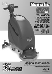 Numatic NX 1K TBL4055/100 Original Instructions Manual