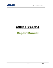 Asus UX425EA Repair Manual