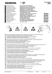 Siemens ACVATIX SKB62U Series Mounting Instructions