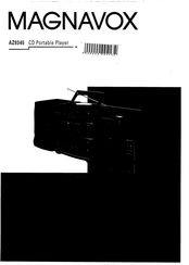 Magnavox AZ9345 Manual