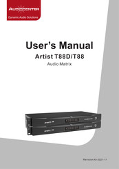 Audiocenter Artist T88D User Manual
