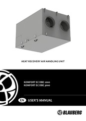 BLAUBERG KOMFORT EC DBE 3000 User Manual