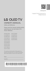 LG OLED42C4PSA Owner's Manual