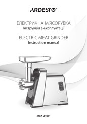 ARDESTO MGK-2400 Instruction Manual