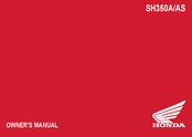 Honda SH350AS 2020 Owner's Manual