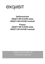 Exquisit GS4271-NF-H-010E Instruction Manual