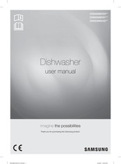 Samsung DW60M6050FS-EU User Manual