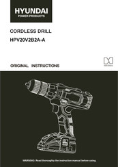 Hyundai power products HPV20V2B2A-A Original Instructions Manual