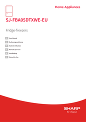 Sharp SJ-FBA05DTXWE-EU User Manual