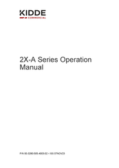 Kidde 2X-AT-F2 Operation Manual
