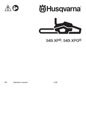 Husqvarna XPG 540i Operator's Manual