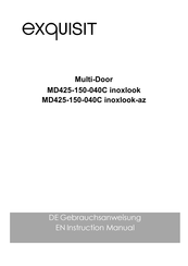Exquisit MD425-150-040C Instruction Manual